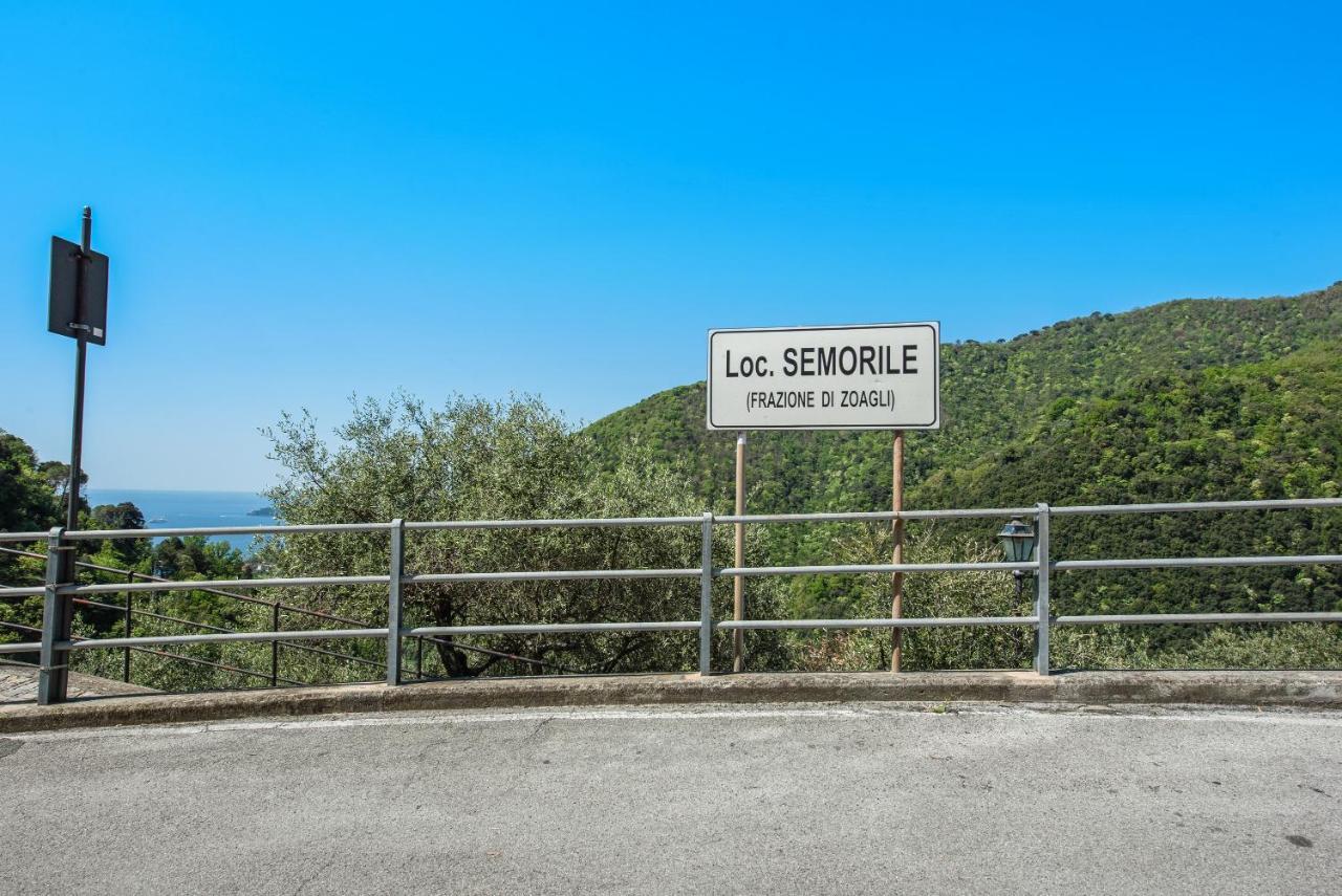 Tavernetta In Campagna Zoagli Exteriör bild
